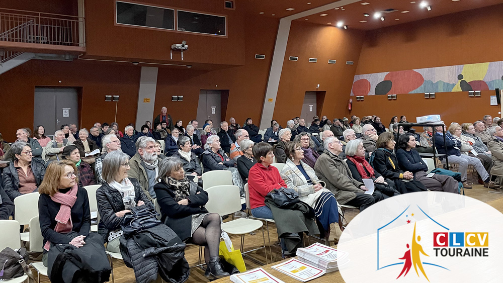 80 personnes présentes à l' AG de la CLCV Touraine aux Halles à Tours