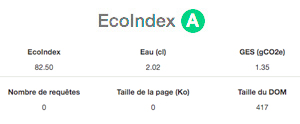 test ecoindex site clcv touraine